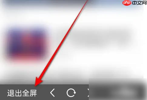 alook浏览器如何退出 Alook退出全屏浏览方法