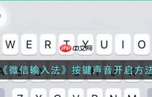 微信输入法app按键声音怎么开启 按键声音开启方法