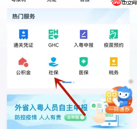 广东粤省事怎么查社保养老金 粤省事查社保缴费教程