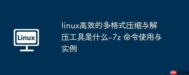 linux高效的多格式压缩与解压工具是什么-7z 命令使用与实例-小浪学习网