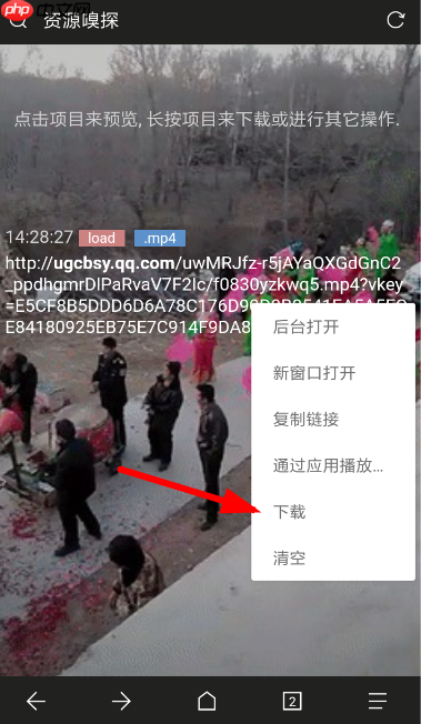 Via浏览器怎么修改下载后缀 Via浏览器下载后缀名修改教程