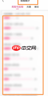 美柚怎么看月经记录 美柚查看经期历史记录教程