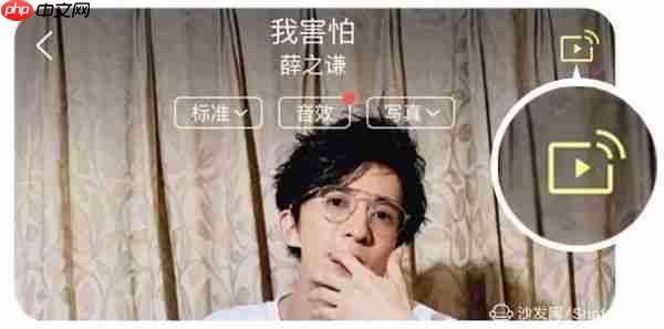 酷我音乐如何投屏电视 投屏电视方法