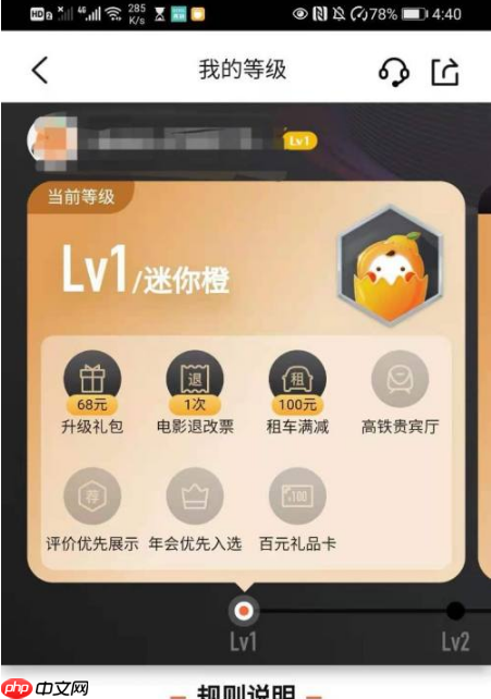 大众点评怎么看等级进度 大众点评看个人等级方法介绍