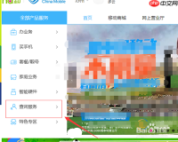 10086网上营业厅如何查套餐 查套餐方法
