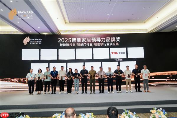 TCL智能锁连续5年荣获领导力品牌大奖  斩获11项重磅奖项,智能安防实力见证!