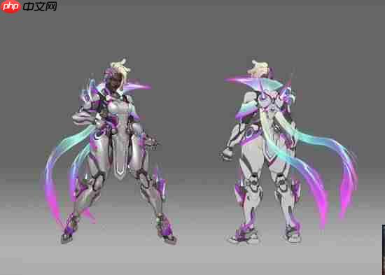 《守望先锋》全新神话皮肤曝光！渐变色脏辫太炫了！