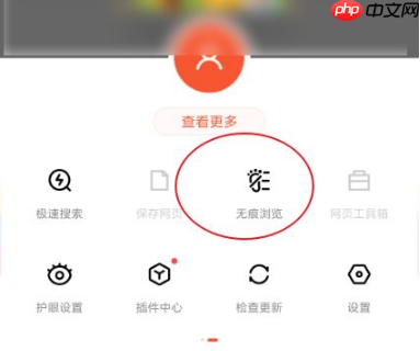 百度手机浏览器怎么开启无痕模式 开启无痕模式的方法