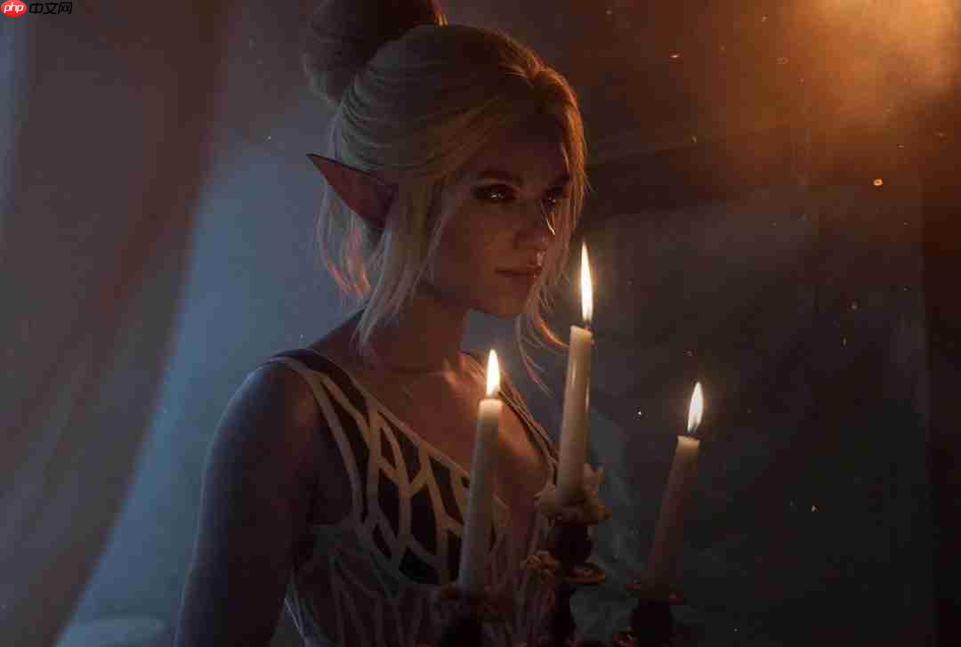 《博德之门3》明萨拉COS:精致度堪比游戏截图