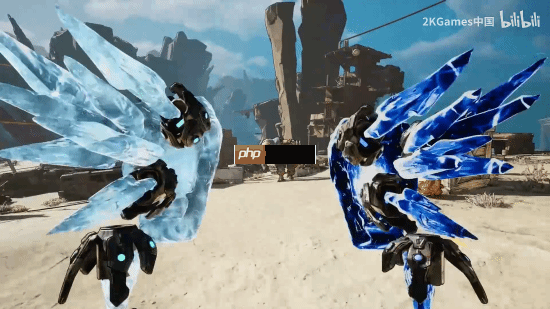 《无主之地4》亚蒙实机演示：能耍冰火两重天的大只佬！