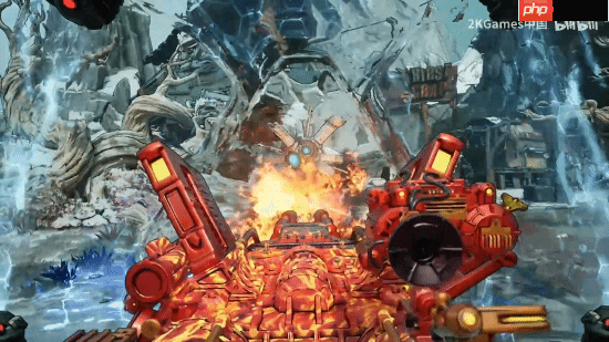 《无主之地4》亚蒙实机演示：能耍冰火两重天的大只佬！