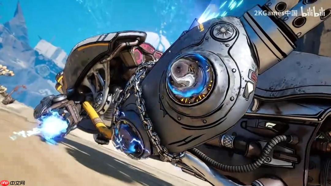 《无主之地4》锻造骑士亚蒙演示 猛男千钧一击