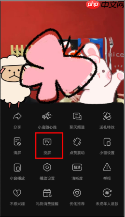 抖音怎么投屏到电视上  抖音投屏到电视上的方法