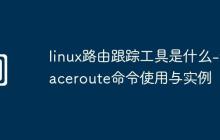 linux路由跟踪工具是什么-traceroute命令使用与实例