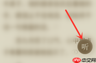 番茄小说如何听小说语音朗读？番茄小说听小说语音朗读的方法