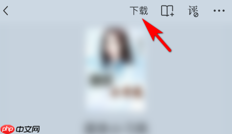 番茄小说怎样点击下载小说章节？番茄小说点击下载小说章节的方法