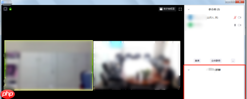 Zoom视频会议如何同时进行文字信息聊天？Zoom视频会议同时进行文字信息聊天的方法