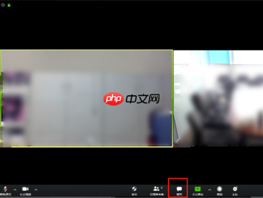 Zoom视频会议如何同时进行文字信息聊天？Zoom视频会议同时进行文字信息聊天的方法