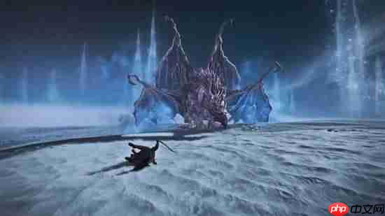 《黑夜君临》新夜王实战演示!冰霜吐息超震撼