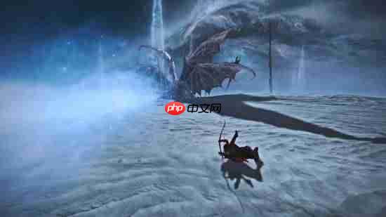 《黑夜君临》新夜王实战演示!冰霜吐息超震撼