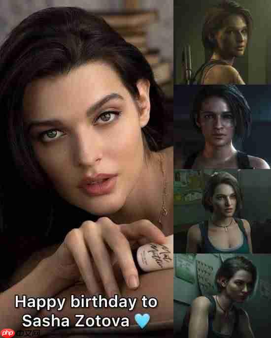 粉丝祝贺《生化危机3：重制版》吉尔脸模生日：希望新作能看到她