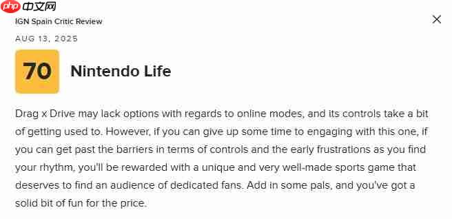 均分63!NS2“轮椅篮球”游戏《Drag x Drive》评分解禁