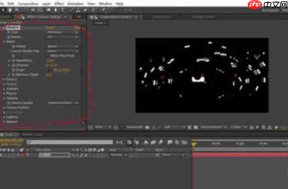 AE怎么打造破碎效果