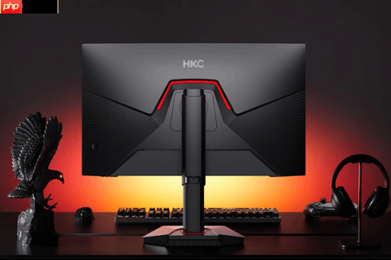 HKC新款27寸显示器上市:2K 220Hz屏仅999元