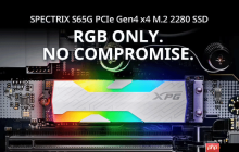 最快RGB游戏SSD登场！威刚XPG S65G最高读取6000mb/s