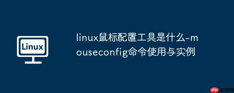 linux鼠标配置工具是什么-mouseconfig命令使用与实例