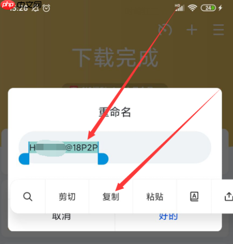 迅雷怎么复制下载文件名？迅雷复制下载文件名的方法