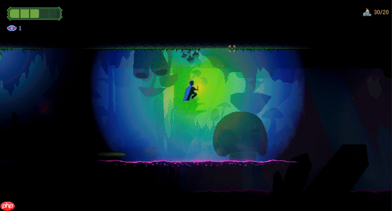 Steam类银河恶魔城地图探索新游《黄金废都》中文Demo已上线!