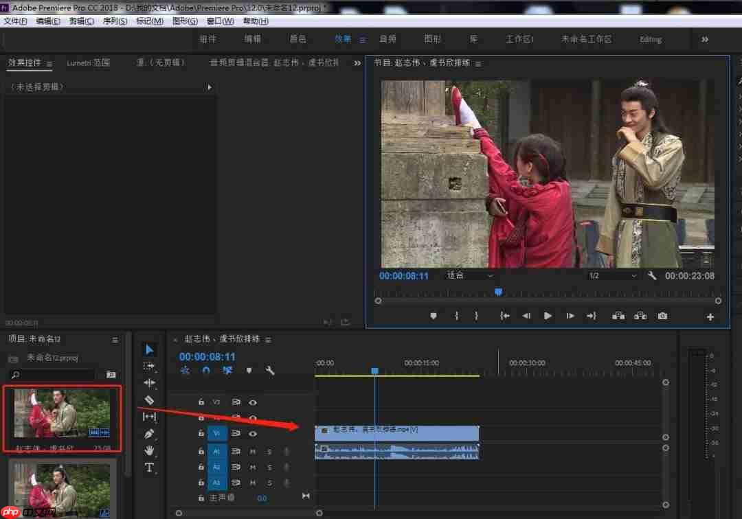 Premiere怎么制作怀旧风格视频