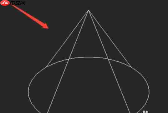 AutoCAD2007怎么绘制三维圆锥体