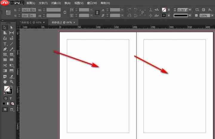 InDesign导出PDF文件保留对页的效果怎么操作