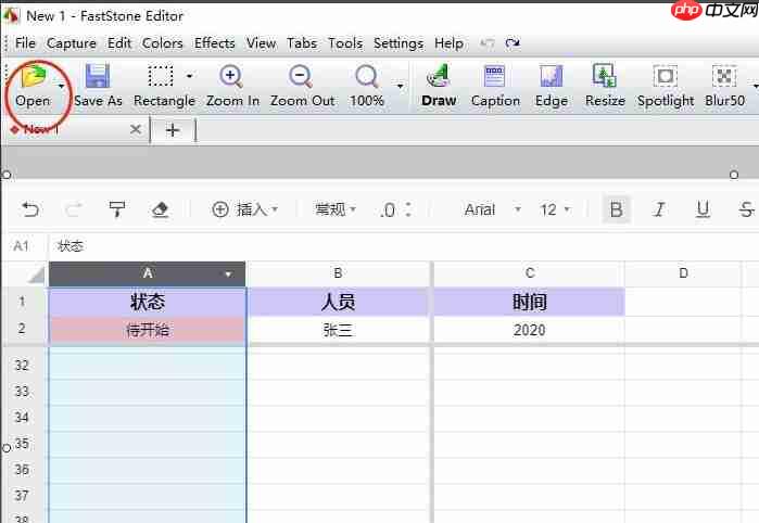 FastStone Capture怎么设置图片尺寸