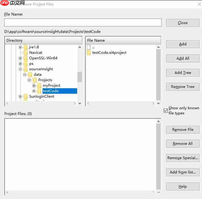 source insight如何引入项目
