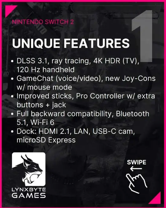 性能更优秀！独游开发商称NS2可支持DLSS 3.1！