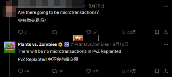 《植物大战僵尸》官方确认:重植版上架后GOTY版不会下架