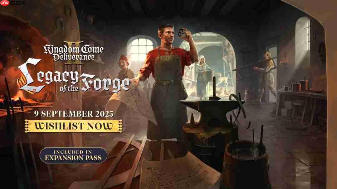 《天国:拯救2》新DLC预告 将于9月9日上线