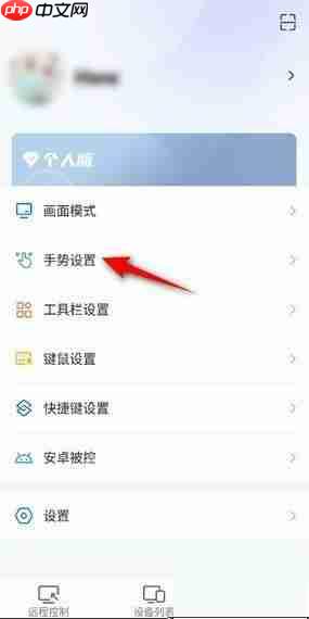 ToDesk手势怎么设置为单击?ToDesk手势设置为单击教程