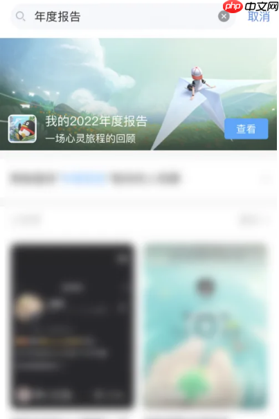 QQ2022年度总结怎么查看?QQ2022年度总结查看方法