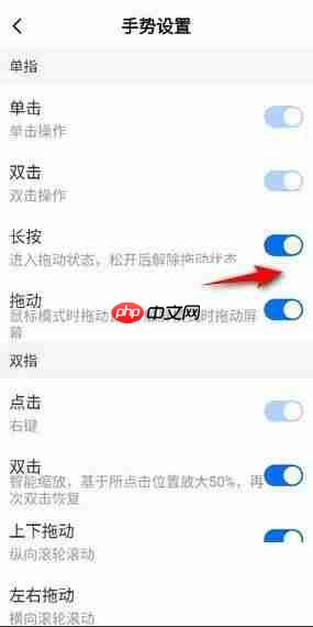 ToDesk手势怎么设置为长按?ToDesk手势设置为长按教程
