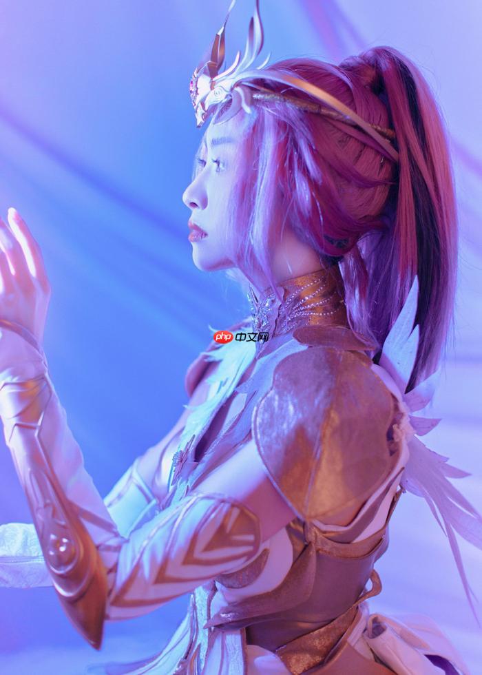 宋茜cos圣堂之誓图片分享 - php中文网