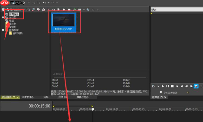 vegas pro怎么对时间线复制视频轨道