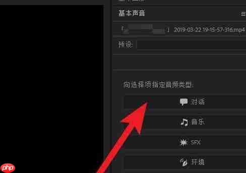 premiere怎样给声音降噪