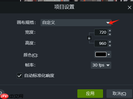 Camtasia裁剪视频后合并不居中