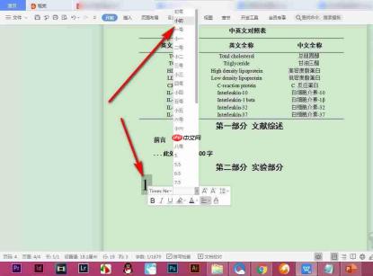 WPS中字体样式怎么查看