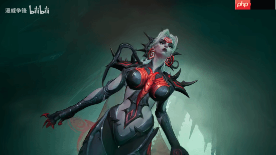 《漫威争锋》新皮肤：“黑衣女王”海拉+“凤焰孤枪”黑寡妇