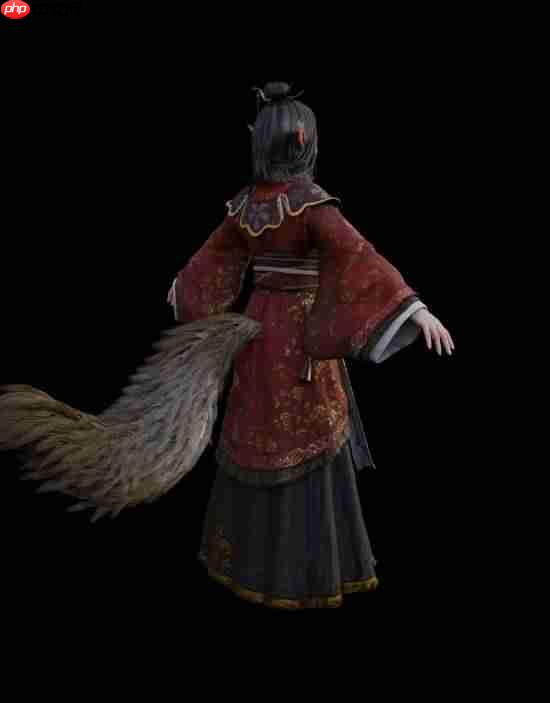 《黑神话:悟空》迎来发售一周年!大神制作萍萍3D模型